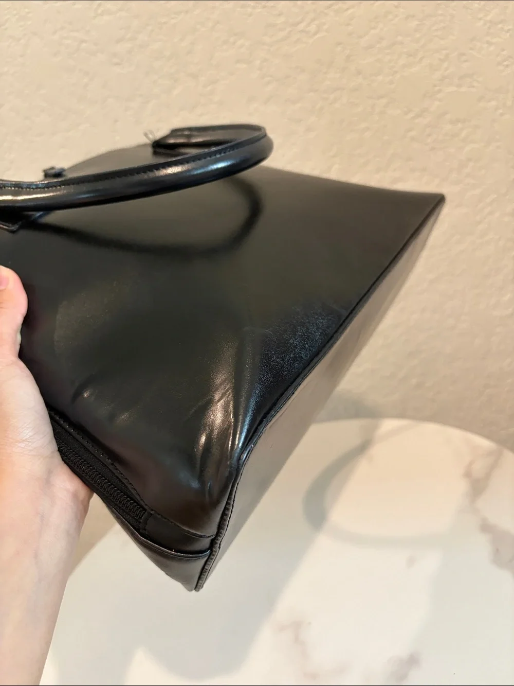 Classic Black Women's Tote Handbag